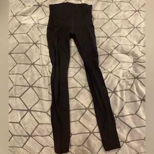 Black Speed Up Tight Lululemon Leggings